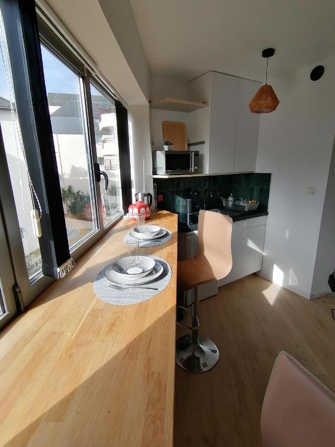 Vannes: Charmant Studio Sur Le Port Exterior photo